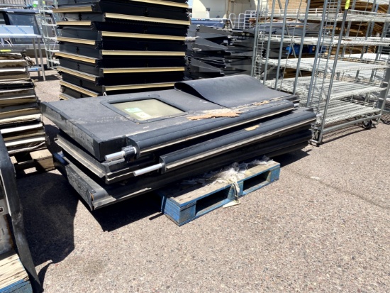 PALLET OF IMPACT DOORS