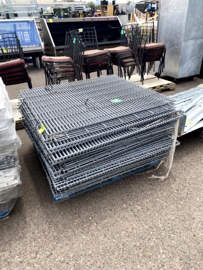 PALLET OF RACK DECKING