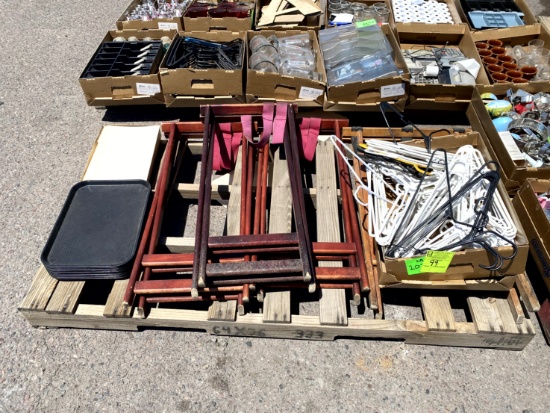 PALLET OF SMALLWARES AND MISC ITEMS