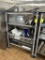4FT PLASTIC METRO RACK W/ CONTENTS