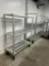 ASSORTED ALUMINUM COOLING RACKS