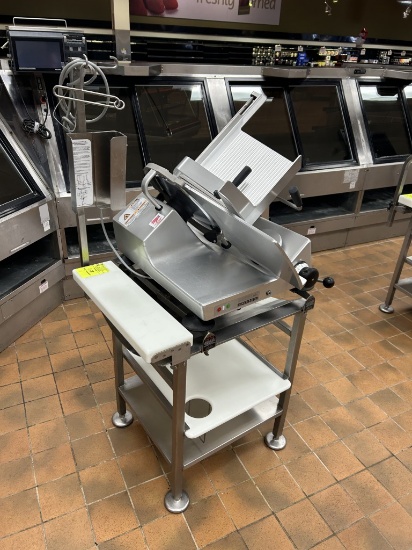 2012 BIZERBA GSP DELI SLICER W/ STAND