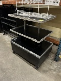 PORTABLE 3-TIER MERCHANDISER