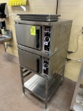 MARKET FORGE DOUBLE STACK ELECTRIC STEAMER
