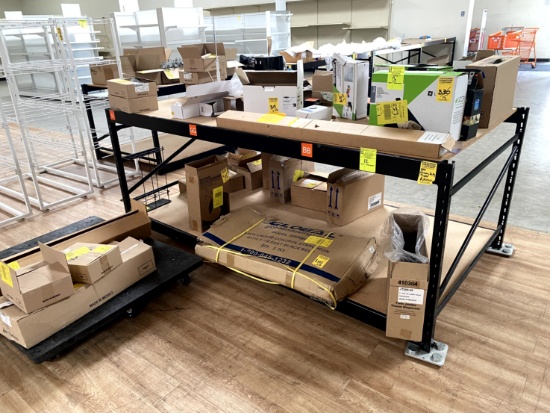 SECTION OF DISPLAY RACKING