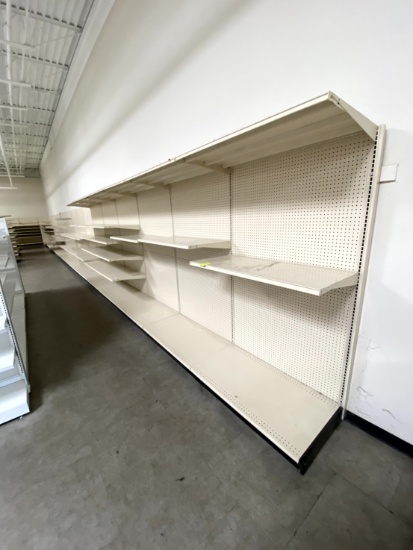 72FT RUN OF MADIX SHELVING