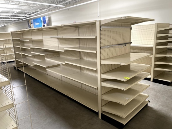 20FT RUN OF MADIX SHELVING