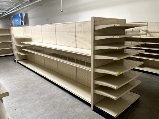 20FT RUN OF MADIX SHELVING