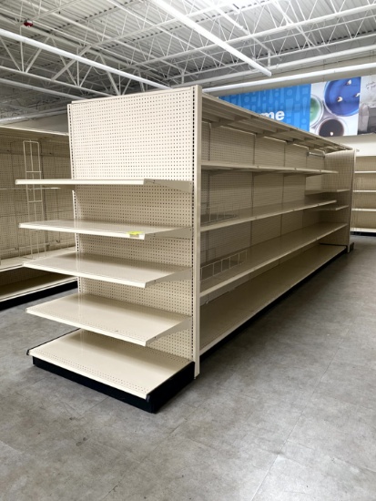 20FT RUN OF MADIX SHELVING
