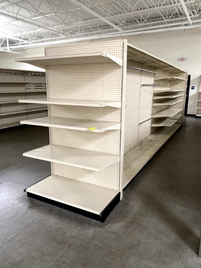 20FT RUN OF MADIX SHELVING
