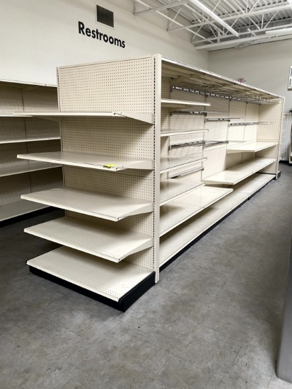 20FT RUN OF MADIX SHELVING