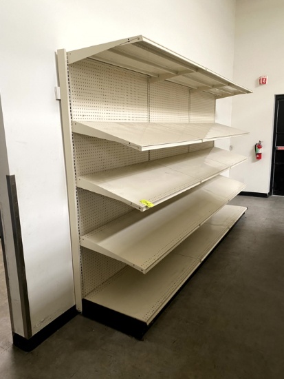 12FT RUN OF MADIX SHELVING