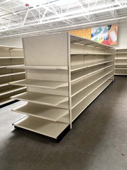 20FT RUN OF MADIX SHELVING