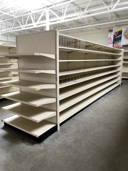 20FT RUN OF MADIX SHELVING
