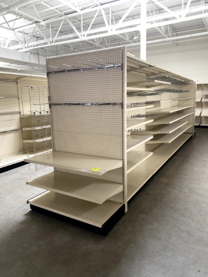 20FT RUN OF MADIX SHELVING