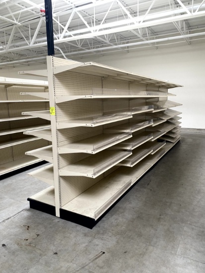 20FT RUN OF MADIX SHELVING