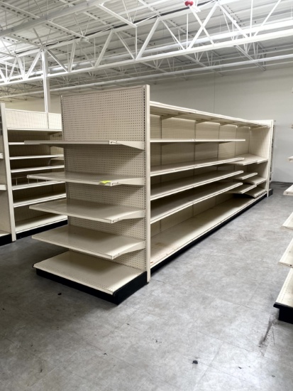 20FT RUN OF MADIX SHELVING