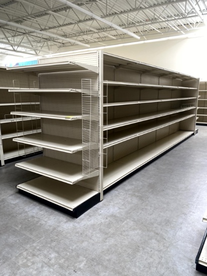 20FT RUN OF MADIX SHELVING