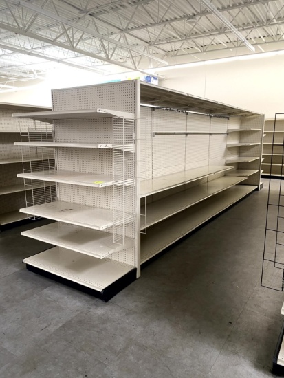 20FT RUN OF MADIX SHELVING