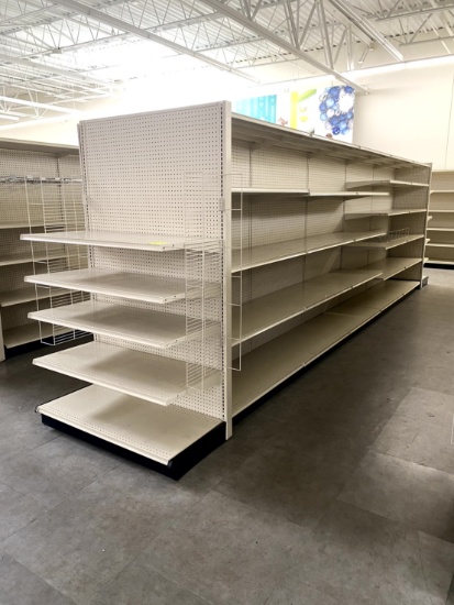 20FT RUN OF MADIX SHELVING