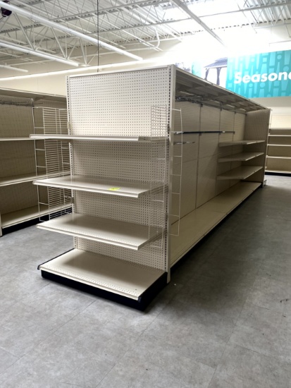 20FT RUN OF MADIX SHELVING