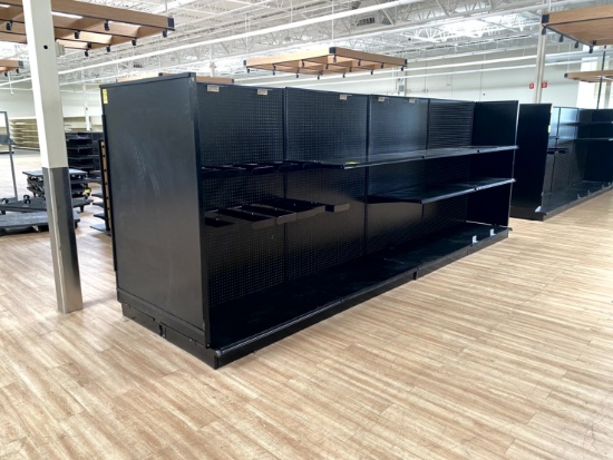 16FT RUN OF MADIX SHELVING