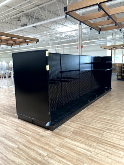 16FT RUN OF MADIX SHELVING