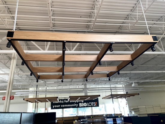 TRACKING LIGHTING ON SALES FLOOR