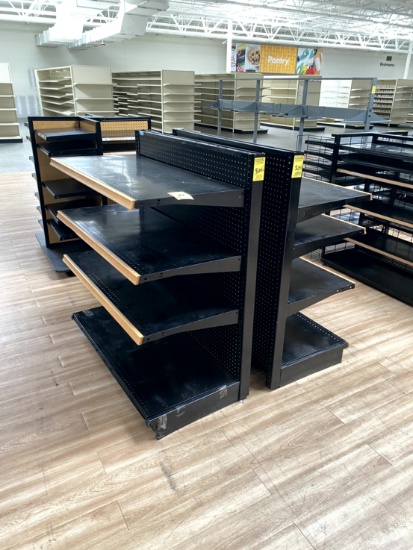 ASSORTED GONDOLA END CAPS/MERCHANDISERS