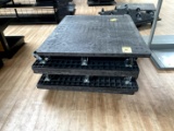 BLACK CART ON CASTERS