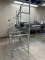 8FT POLYTOP TABLE FRAME W/ SHELF FRAME