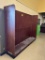 8FT OF MADIX WALL SHELVING (NO SHELVES)