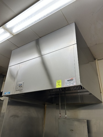 HALTON 60IN X 54IN KITCHEN EXHAUST HOOD