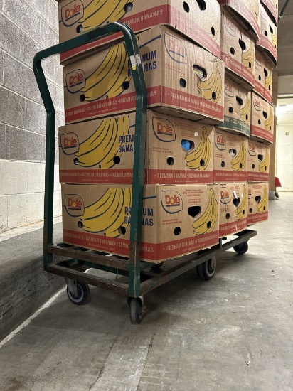52IN X 18IN METAL FLAT CART
