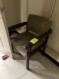 WOODEN ARM CHAIR