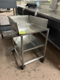 STAINLESS STEEL BREADING CART