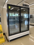 2001 HUSSMANN 2 DOOR LOW TEMP REACH-IN CASE