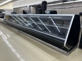 24FT RUN OF 2015 HUSSMANN SLANT GLASS MEAT/SEAFOOD CASES