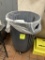 BRUTE TRASH CAN ON DOLLEY