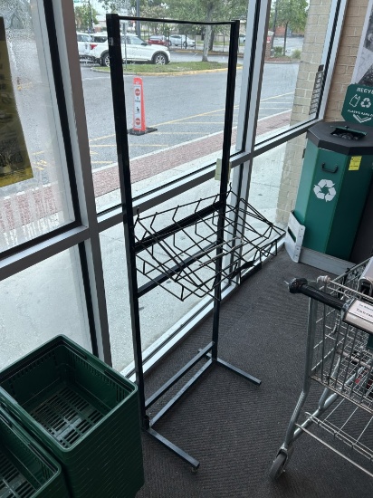 SIGN FRAME AND UMBRELLA BAG STAND
