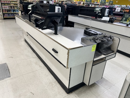 EMI SINGLE BELT CHECKSTAND (NO POINT OF SALES)