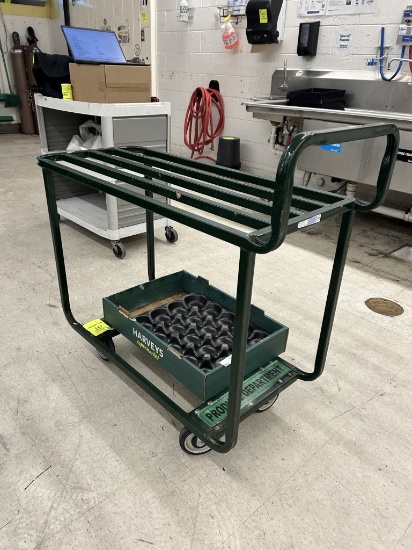 39IN X 18IN METAL CART