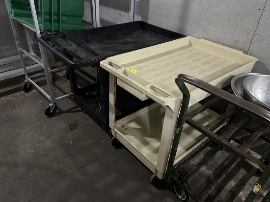 PLASTIC UTILITY CARTS