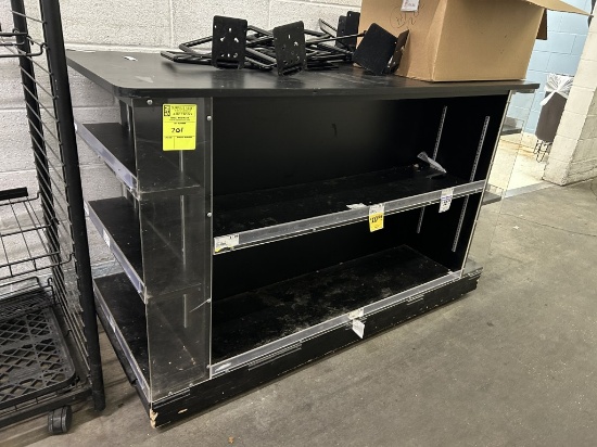 PORTABLE 4-WAY MERCHANDISER