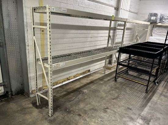 2 SECTIONS OF WIDE SPAN RACKING
