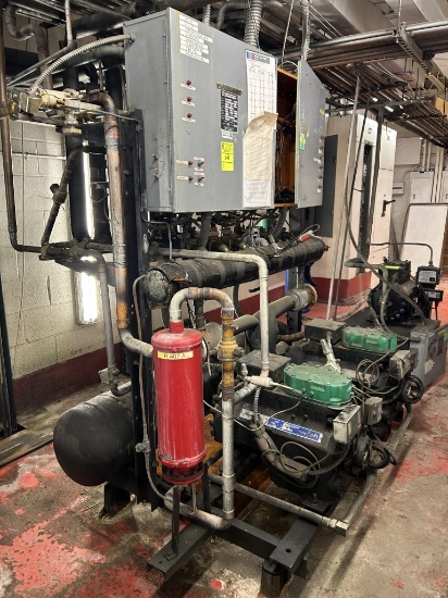 KYSOR WARREN TWO PUMP MED TEMP COMPRESSOR RACK