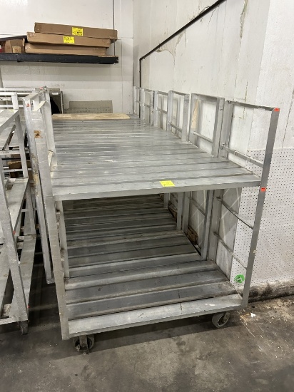 55IN ALUMINUM COOLER CARTS