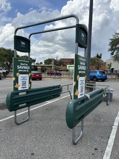 DOUBLE WIDE CART CORRAL