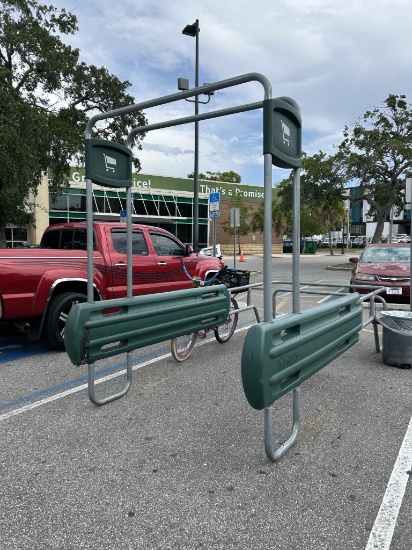 DOUBLE WIDE CART CORRAL