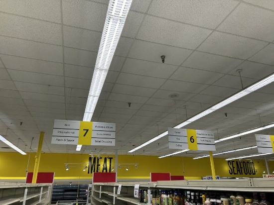 ALL AISLE MARKERS IN STORE
